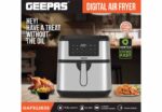 سرخ کن بدون روغن جیپاس مدل GAF922638 با ظرفیت 9.2 لیتر، صفحه نمایش لمسی و لوازم جانبی