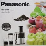 آبمیوه گیری ۳ کاره پاناسونیک مدل MJ-DJ31 با پارچ شیشه‌ای و توان 800 وات ساخت مالزی
